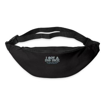 Vous avez mal lu le jeu de mots amusant - Sac banane - noir - Devant