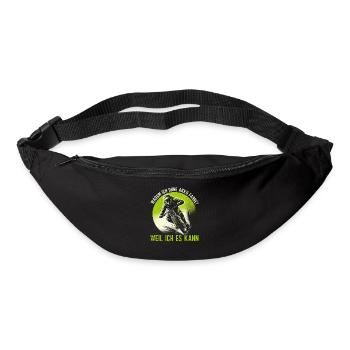 Mountain bikers, MTB lovers, cycling - Bum bag - black - Front