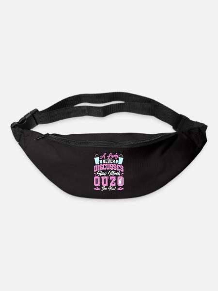 Griechenland Ouzo - Gürteltasche - Schwarz