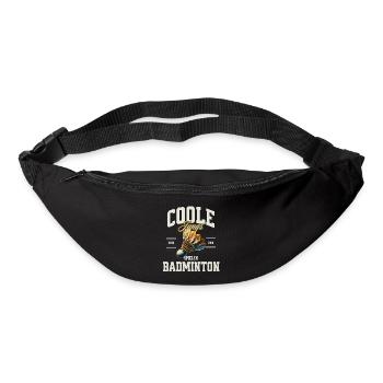 Badminton - Gürteltasche - Schwarz - Vorne