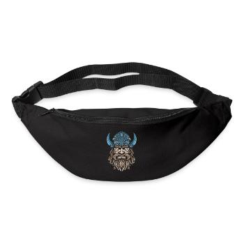 Wikinger Krieger Valhalla Odin - Gürteltasche - Schwarz - Vorne