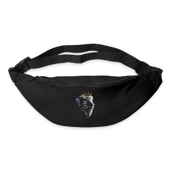 Vous ne pouvez pas apprivoiser une couronne de lion - Sac banane - noir - Devant