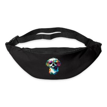 Maltese Little Maltese Dog Love Sweet Maltese - Bum bag - black - Front