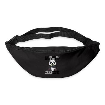 kiKindergarten 2025 Kids Gift Kita 2025 Décoration - Sac banane - noir - Devant