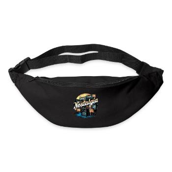 Vintage Arcade Gaming Videospiel Nostalgi - Gürteltasche - Schwarz - Vorne