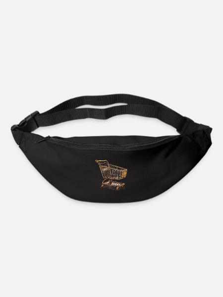 EINKAUFSWAGEN - Gürteltasche - Schwarz