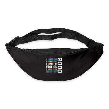 Edition limitée 2000 - Sac banane - noir - Devant