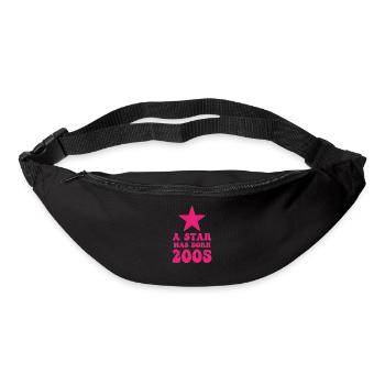 Ein Stern Wurde 2005 Geboren Geburtstag - Gürteltasche - Schwarz - Vorne