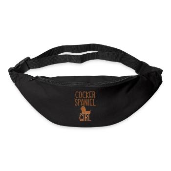 Cocker Spaniel Gifts - Gürteltasche - Schwarz - Vorne