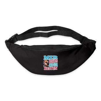 J’en ai assez de rouler - Sac banane - noir - Devant