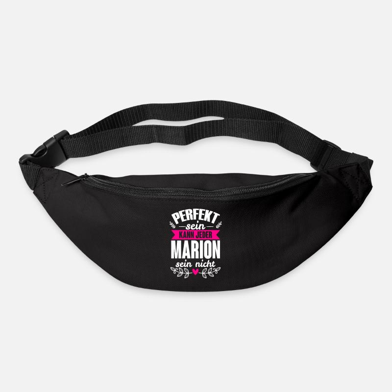 Marion - Perfekt Sein Kann Jeder Marion Nicht - Gürteltasche - Schwarz