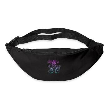 Yggdrasil Nature Musicien Arbre De Vie - Sac banane - noir - Devant