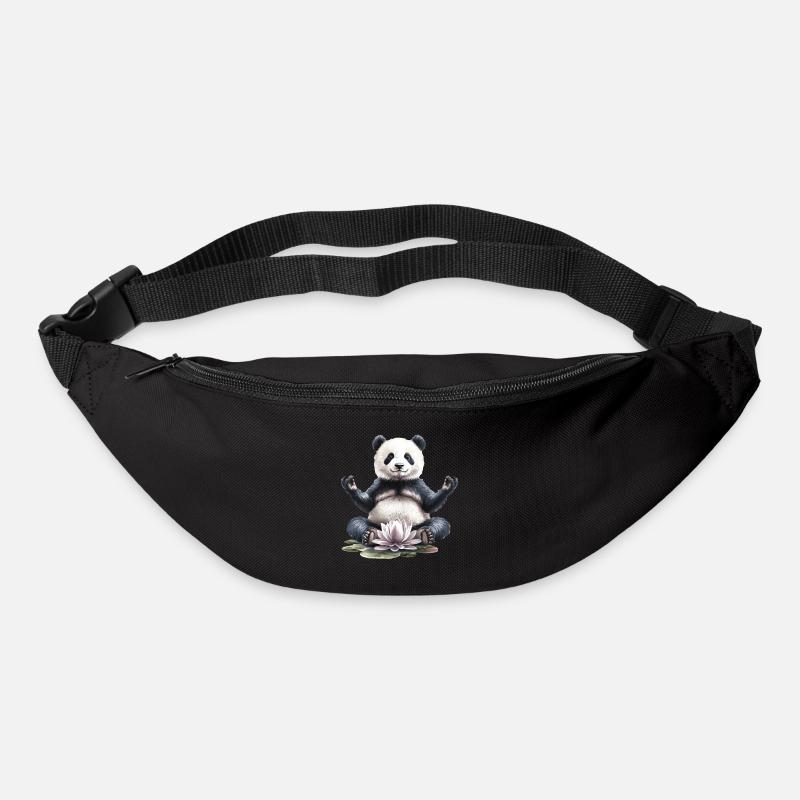 Panda - Gürteltasche - Schwarz