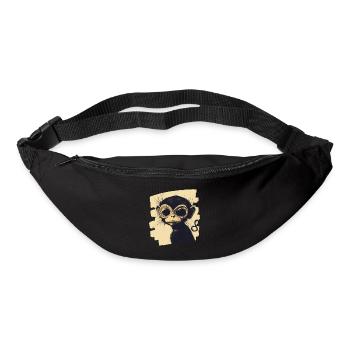 Monkey - Bum bag - black - Front