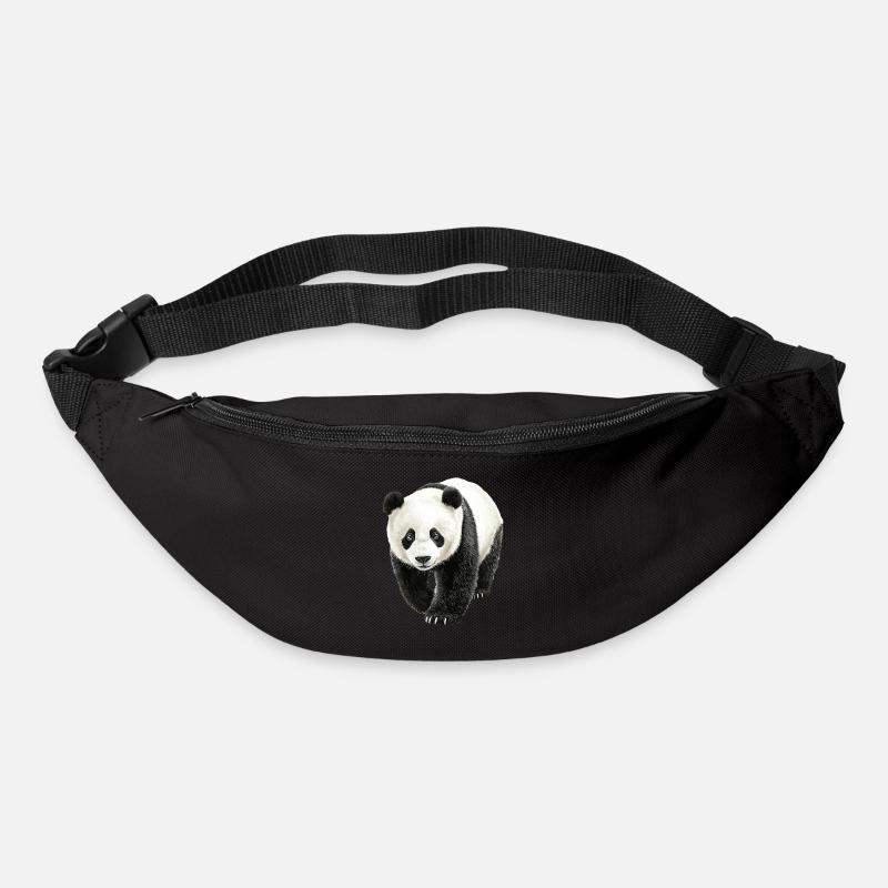 Panda - Gürteltasche - Schwarz