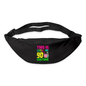 This Is My 90s Costume - Bum bag - black - Front