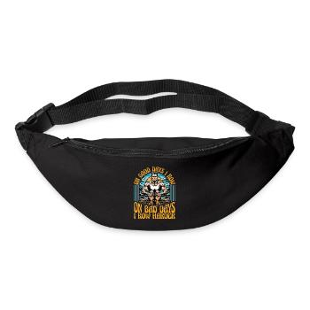 Water Rowing On Good Days I Row Loves Boating - Bum bag - black - Front