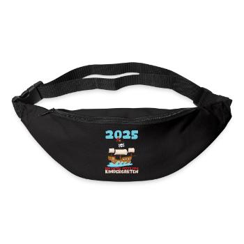 Kindergarten 2025 Kids Gift Kita 2025 Decoration - Bum bag - black - Front