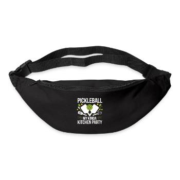 Pickleball Lover Ball Sport Kitchen Ball - Bum bag - black - Front