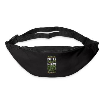 Plant Lover Gardening Mom Daughter - Bum bag - black - Front