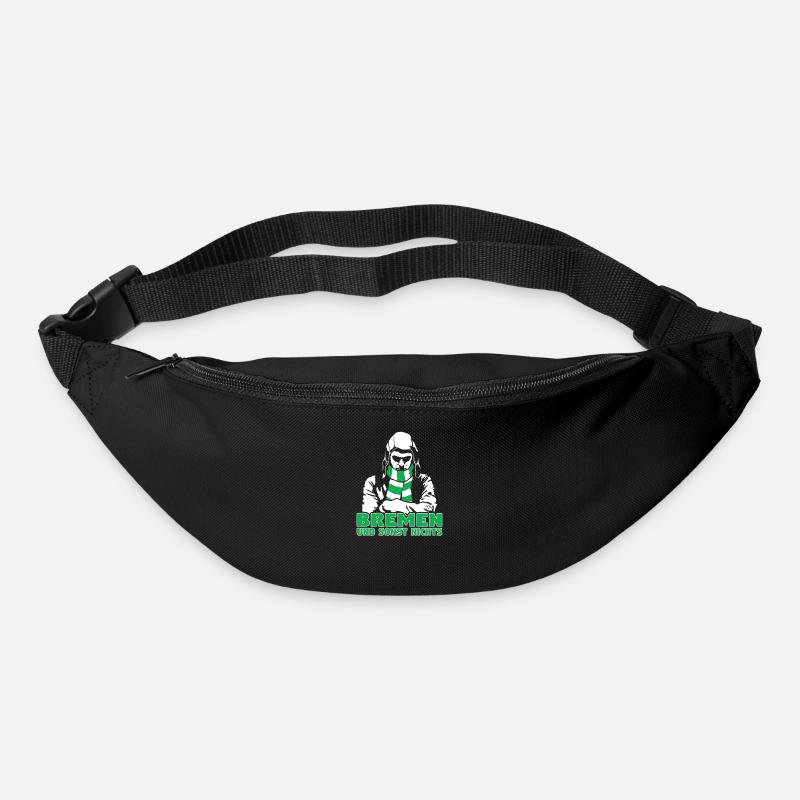 Bremen und sonst nichts - Gürteltasche - Schwarz