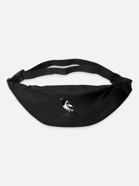 Elstern Elster - Gürteltasche - Schwarz