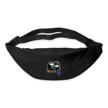 Snowdrop Flower Snail Snails - Bum bag - black - Front