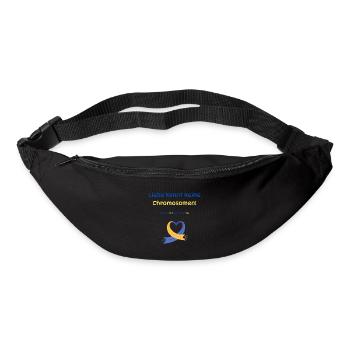 Liebe kennt keine Chromosomen - Gürteltasche - Schwarz - Vorne