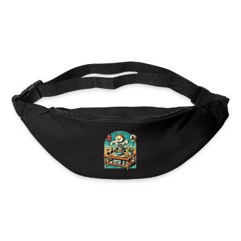 Ramen Nudeln Retro Katze Kawaii Chefkoch Japan - Gürteltasche - Schwarz - Vorne