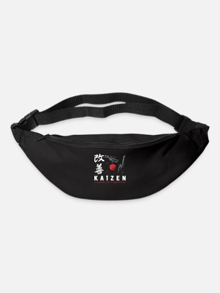 Kaizen A Journey Not A Destination - Bum bag - black