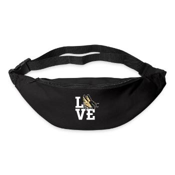 Tiger swallowtails are a girl's best - Bum bag - black - Front