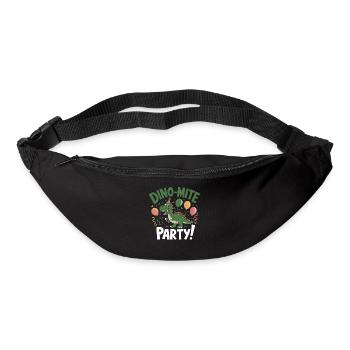 Dinosaur Party Decorations - Bum bag - black - Front