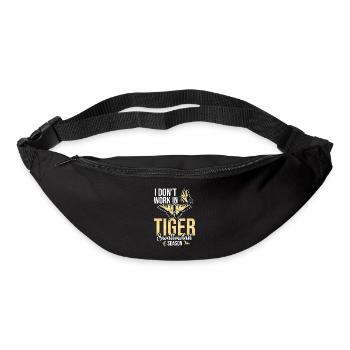Ich Arbeite Nicht In Der Tiger Swallowtail -Saison - Gürteltasche - Schwarz - Vorne