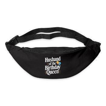 Ehemann Ehegatte Familie Hochzeit - Gürteltasche - Schwarz - Vorne