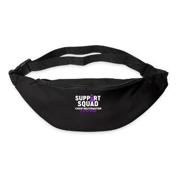 Support Squad Chiari Malformation Awareness - Bum bag - black - Front