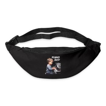 PIANO BOY - Bum bag - black - Front