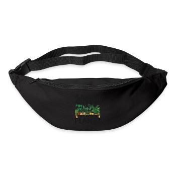 Plant Lover Gardening Introverted - Gürteltasche - Schwarz - Vorne