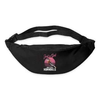 Nashornvogel - Gürteltasche - Schwarz - Vorne