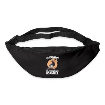 Nashornvogel - Gürteltasche - Schwarz - Vorne