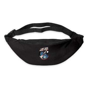 J’ai juste besoin de plus d’espace – Rocket - Sac banane - noir - Devant