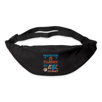 ESL-Lehrer ESL Unterricht - Gürteltasche - Schwarz - Vorne