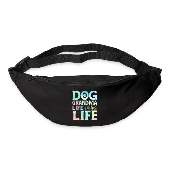 Cadeaux de grand-mère pour chien - Sac banane - noir - Devant