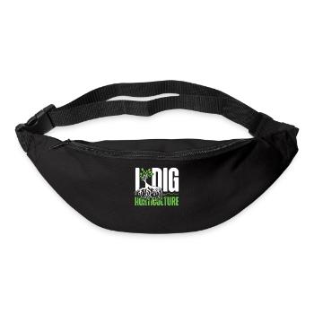 Plant Lover Gardening Pun I Dig - Gürteltasche - Schwarz - Vorne