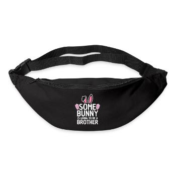 Funny Easter Baby Sibling Design - Bum bag - black - Front