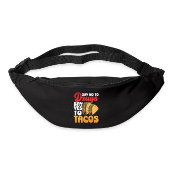 Tacos - Gürteltasche - Schwarz - Vorne