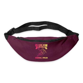 Handball Lovers Handball Sports Players - Bum bag - burgundy - Front