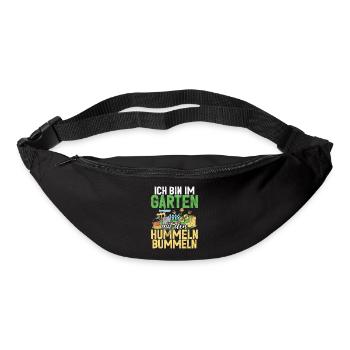 Gärtner Pflanzen Gartenarbeit Gartenbau - Gürteltasche - Schwarz - Vorne