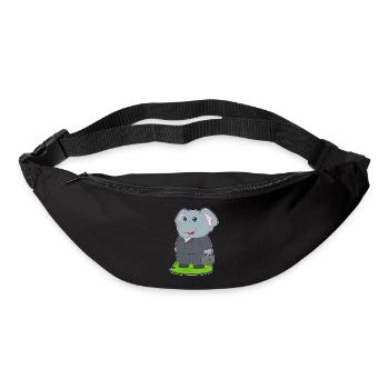 Elephant Handbag - Bum bag - black - Front