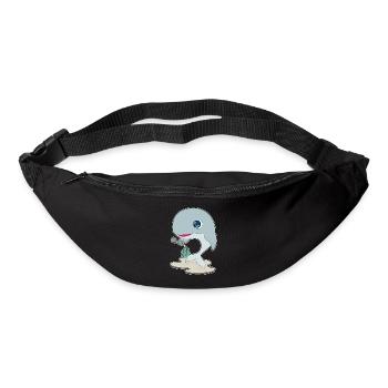 Wal Bodybuilder Hantel Bodybuilding - Gürteltasche - Schwarz - Vorne