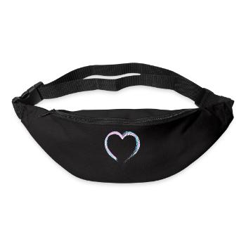 Transgender Trans LGBT Pride - Gürteltasche - Schwarz - Vorne